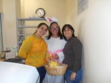 Visita especial da Coelhinha da Páscoa - Hospital de Caridade Canguçu